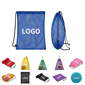 Quick-Dry Adjustable Drawstring Sports Bag for Balls and Outdoor Activities